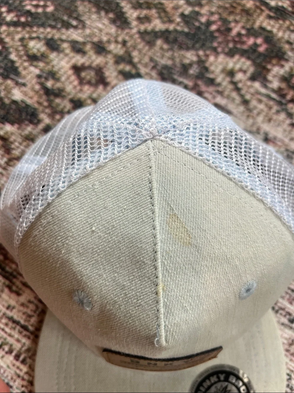 BNKY Kids Sand-White Mesh Back Cap